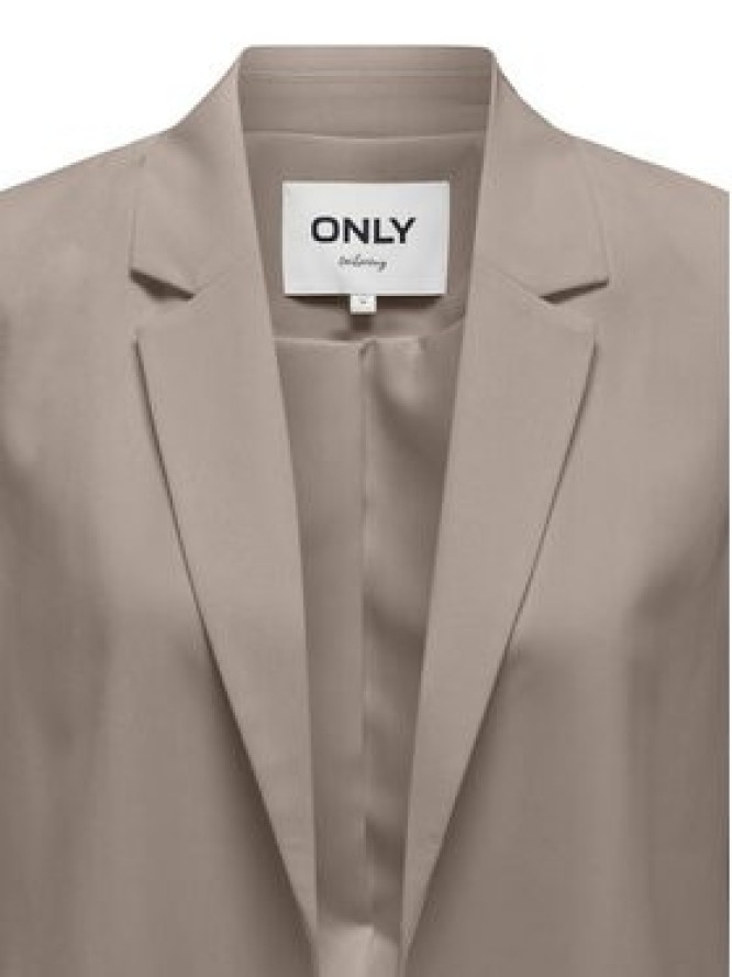 ONLY Marynarka Leila 15310948 Beżowy Loose Fit