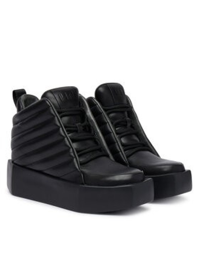 United Nude Botki Stone Puffy Mid 1105701170 Czarny