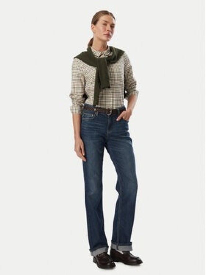 Barbour Koszula Woodside LSH1643CR52 Beżowy Slim Fit