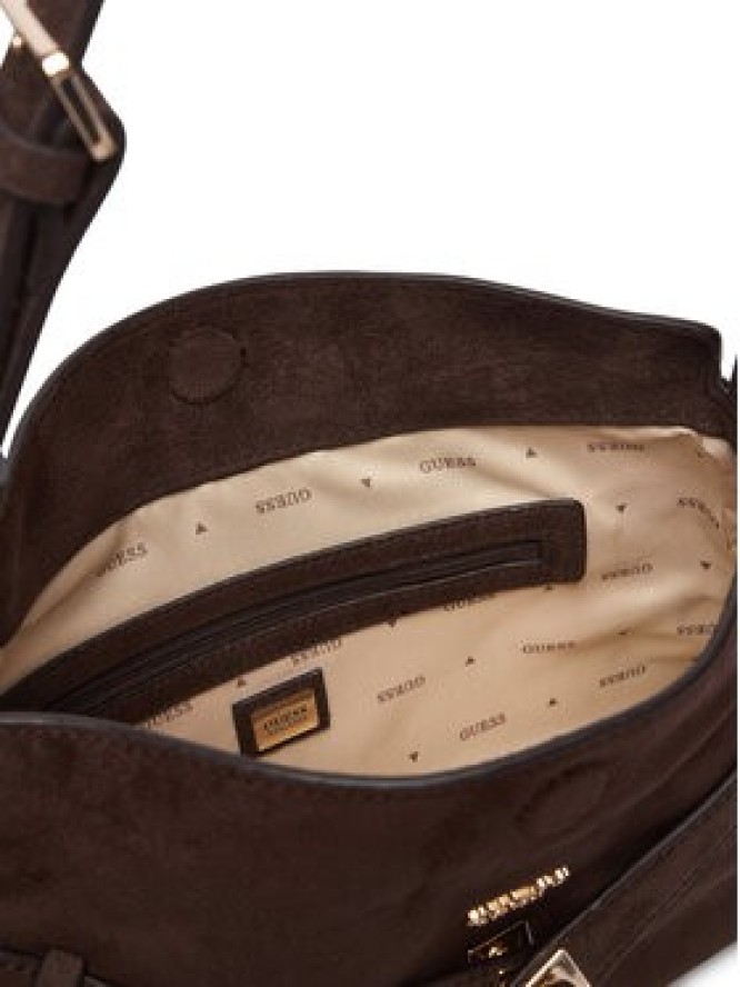 Guess Torebka Ella HWSG97 54180 Brązowy ciemny