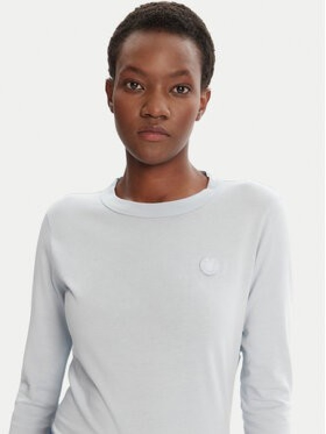 HUGO Bluzka Daliria_B 50520316 Błękitny Regular Fit