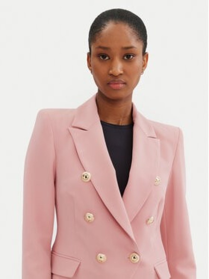 Rinascimento Marynarka CFC0122865003 Różowy Regular Fit