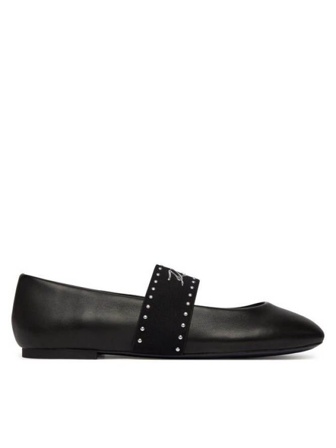 KARL LAGERFELD Baleriny Karo KL40126A Czarny