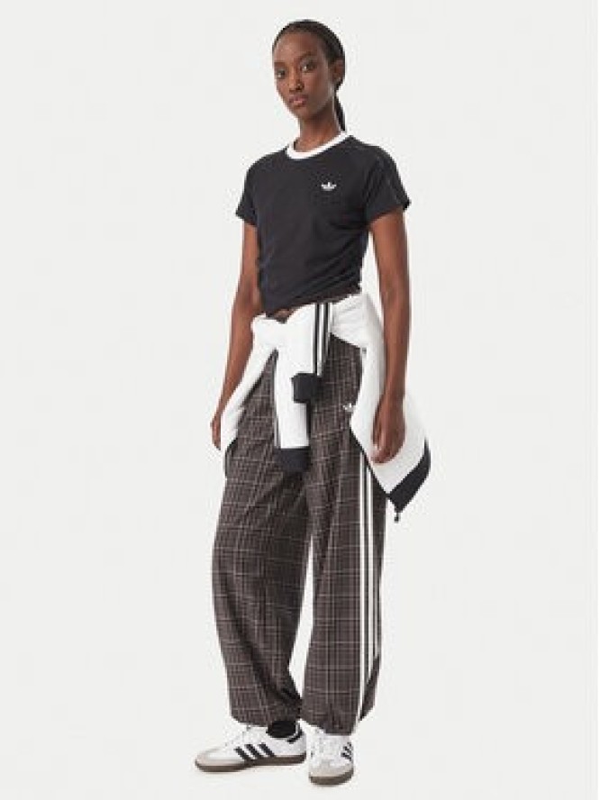 adidas T-Shirt Adiluna Season 2 X Jennie Layered T-Shirt LD8928 Czarny Regular Fit
