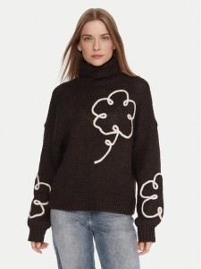 Vero Moda Golf Fatima 10335036 Brązowy Regular Fit