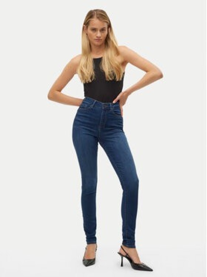 Vero Moda Jeansy Sophia 10193326 Niebieski Skinny Fit