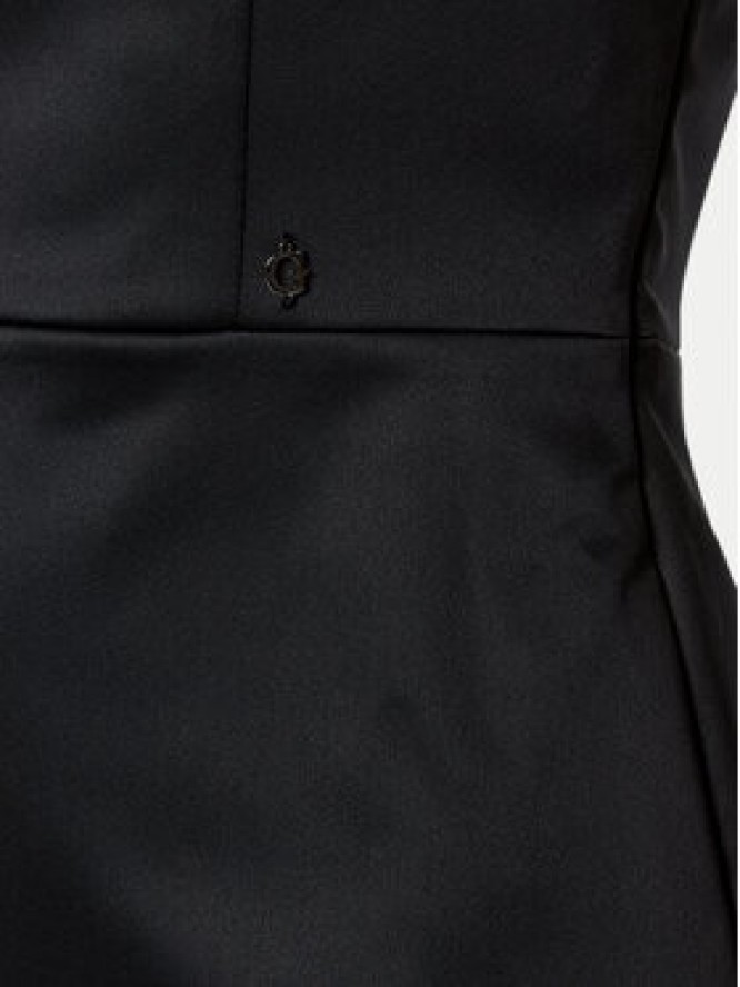 Guess Sukienka koktajlowa W5RK42 WH0M2 Czarny Slim Fit