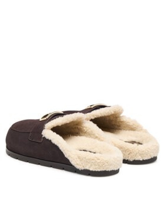 Armani Exchange Klapki XW003096 AF27450 M6444 Brązowy ciemny