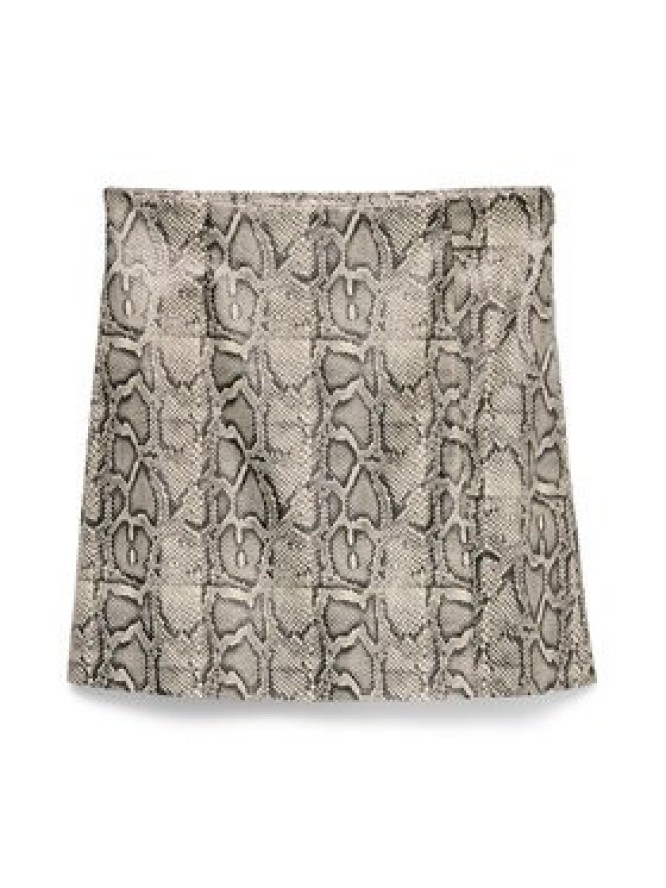 Vero Moda Spódnica z imitacji skóry Nelly 10336982 Beżowy Slim Fit