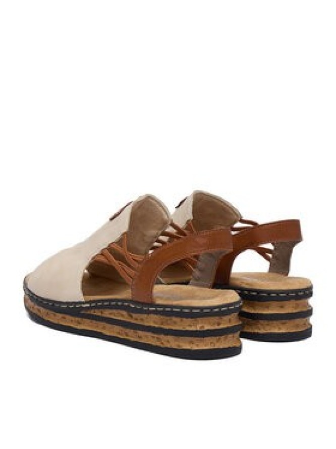 Rieker Sandały CEO-62962-60 Beżowy