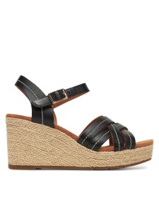 Clarks Espadryle Sabina Strap 26181462 Czarny
