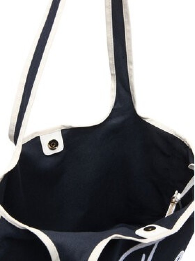 Tommy Hilfiger Torebka Th Summer Tote Canvas AW0AW18398 Granatowy