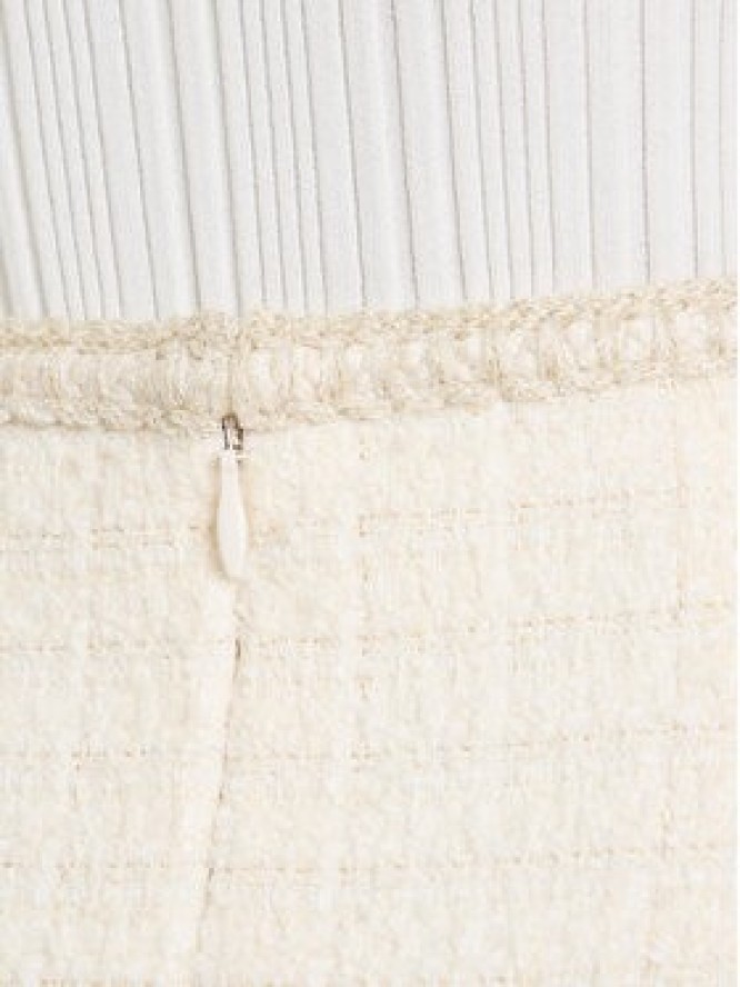 Marciano Guess Spódnica mini 5BGD08 7394A Écru Regular Fit