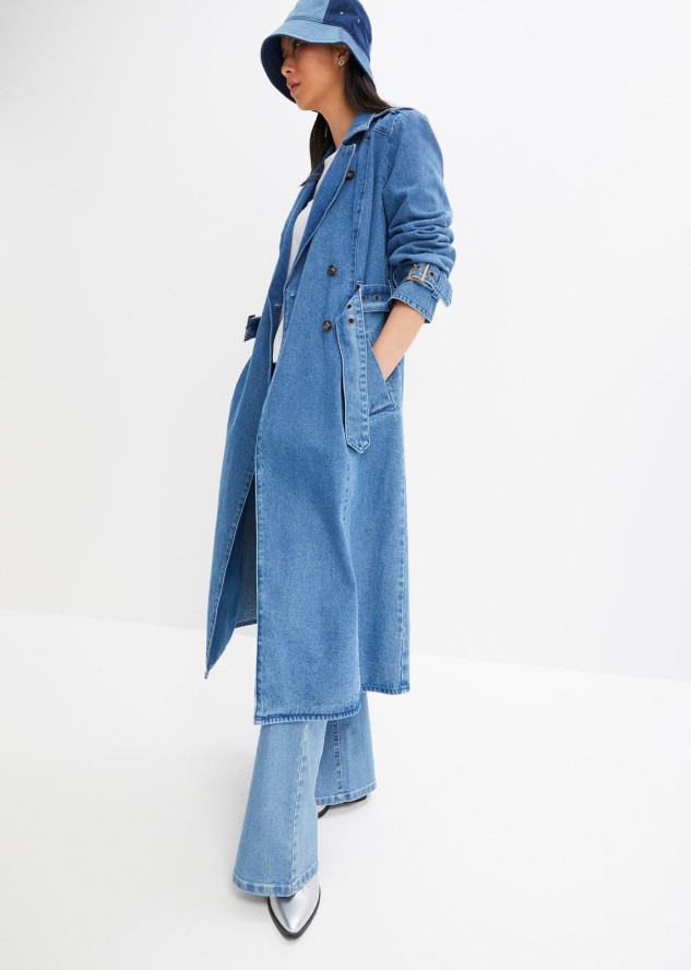 Trencz z denimu