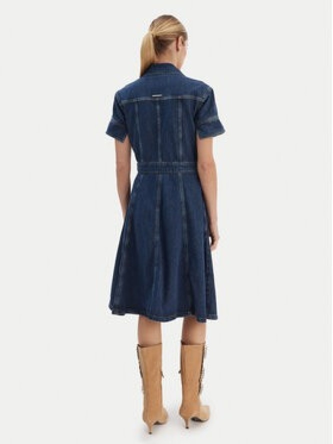 KARL LAGERFELD Sukienka jeansowa B1W13037 Niebieski Regular Fit