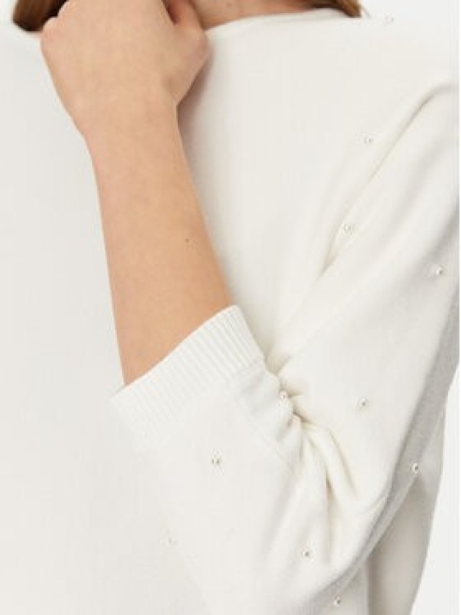 Tatuum Sweter Perlo T2424.090B Biały Regular Fit