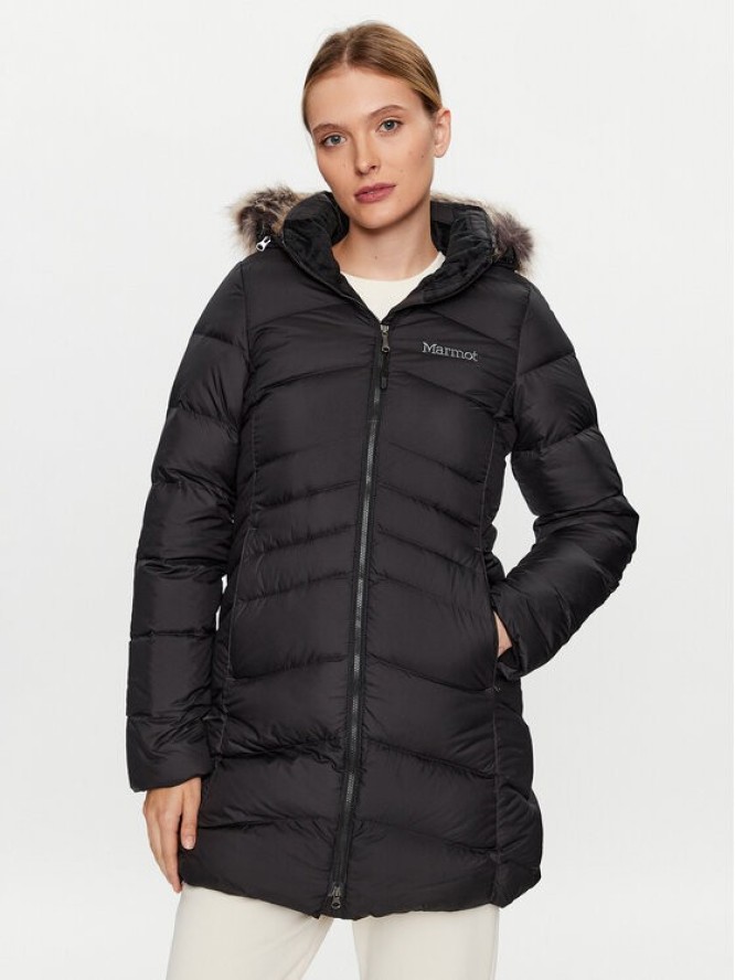 Marmot Kurtka puchowa 78570 Czarny Regular Fit