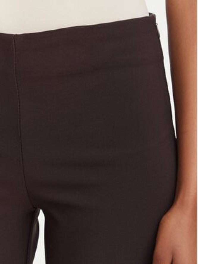 Rinascimento Spodnie materiałowe CFC0130141003 Brązowy ciemny Wide Leg