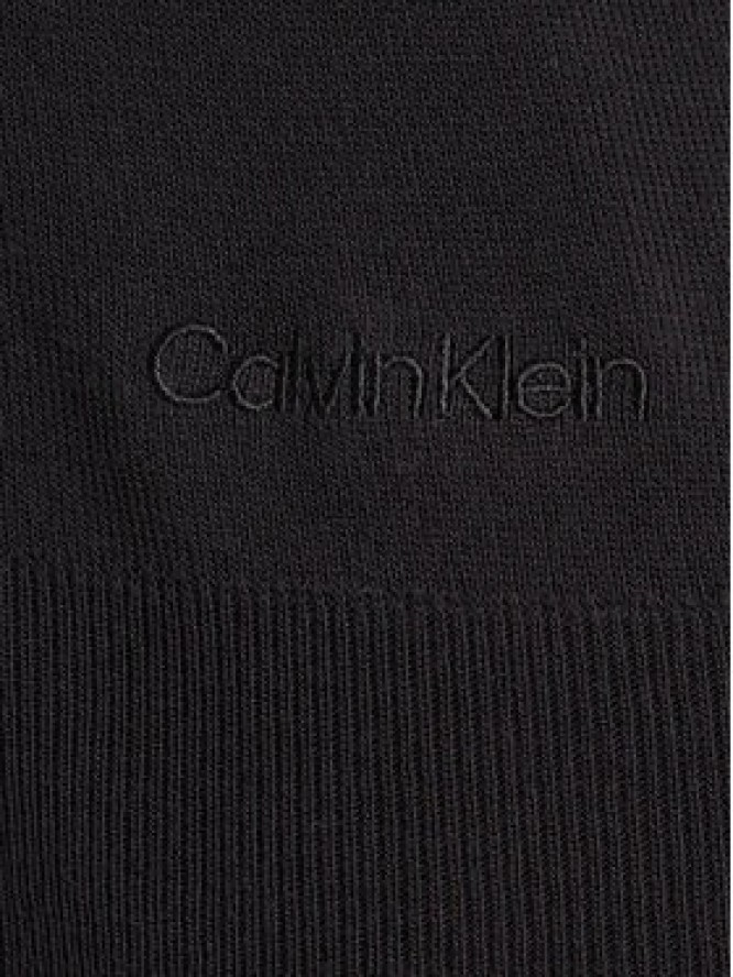 Calvin Klein Sweter LV044A307G Czarny Regular Fit