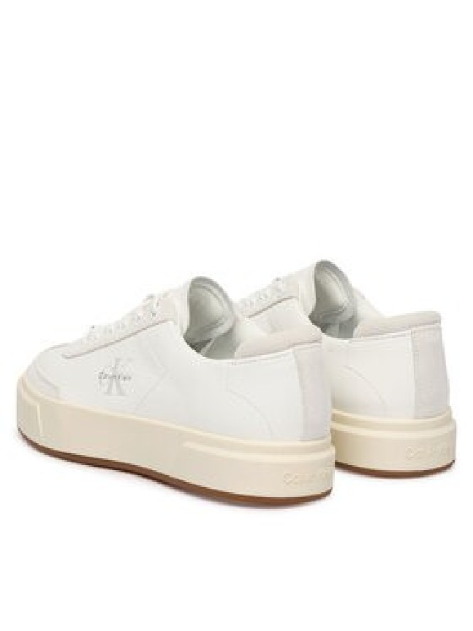 Calvin Klein Sneakersy Basket Cups Lup Wt Lth Su HW0HW02984 Biały