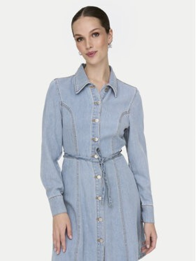JDY Sukienka jeansowa Kamma 15338892 Błękitny Standard Fit