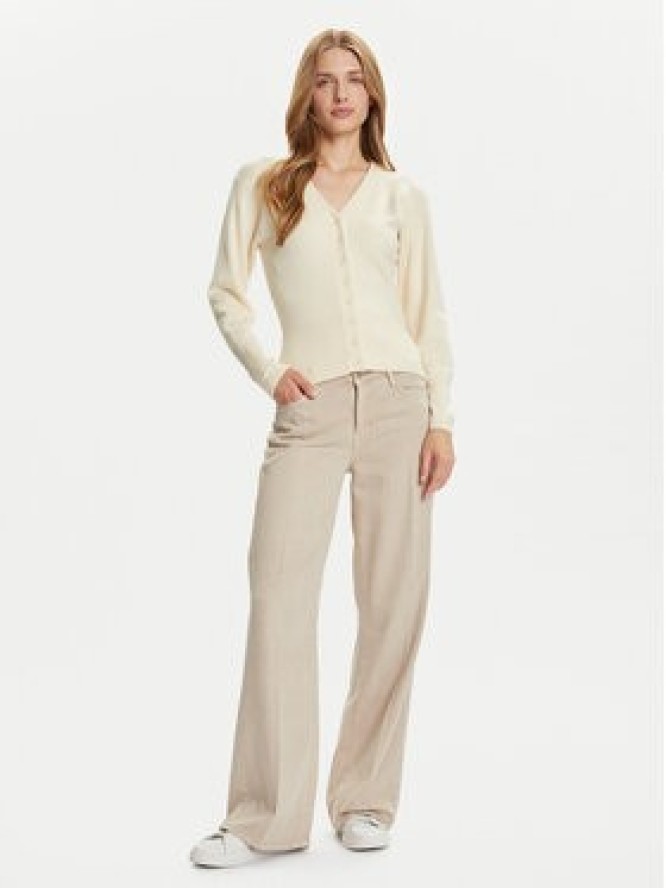 Vero Moda Kardigan Saba 10334777 Beżowy Regular Fit