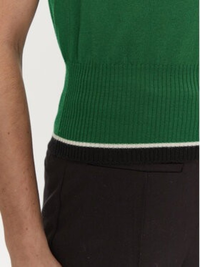 Luisa Spagnoli Sweter Mansueti 58509 Zielony Regular Fit