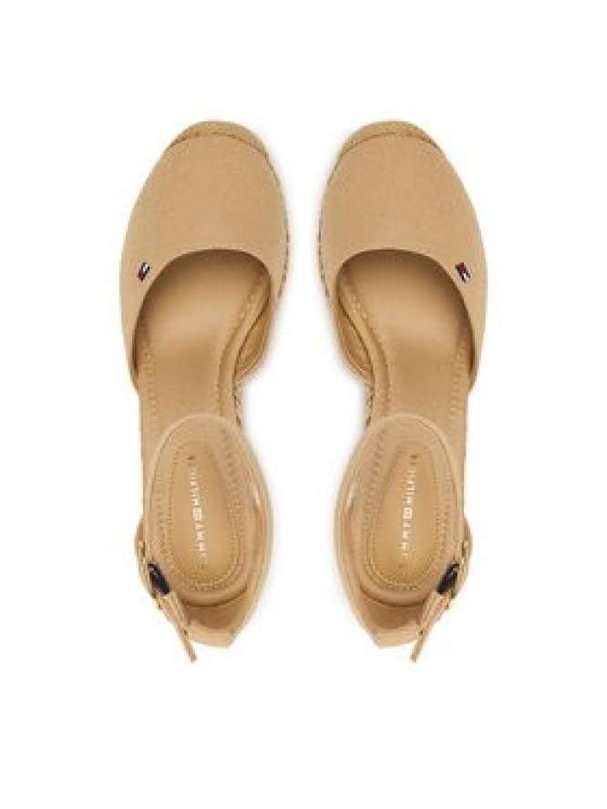 Tommy Hilfiger Espadryle Wedge FW0FW09225 Beżowy