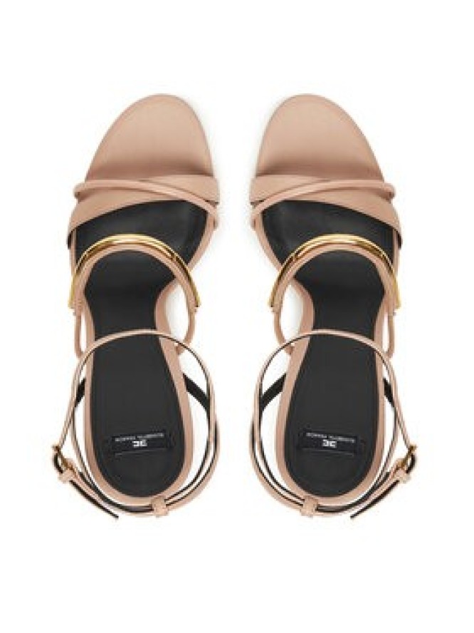 Elisabetta Franchi Sandały SA-14C-57E2-V620 Beżowy