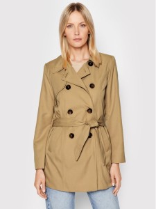 ONLY Trencz Valerie 15191821 Beżowy Regular Fit