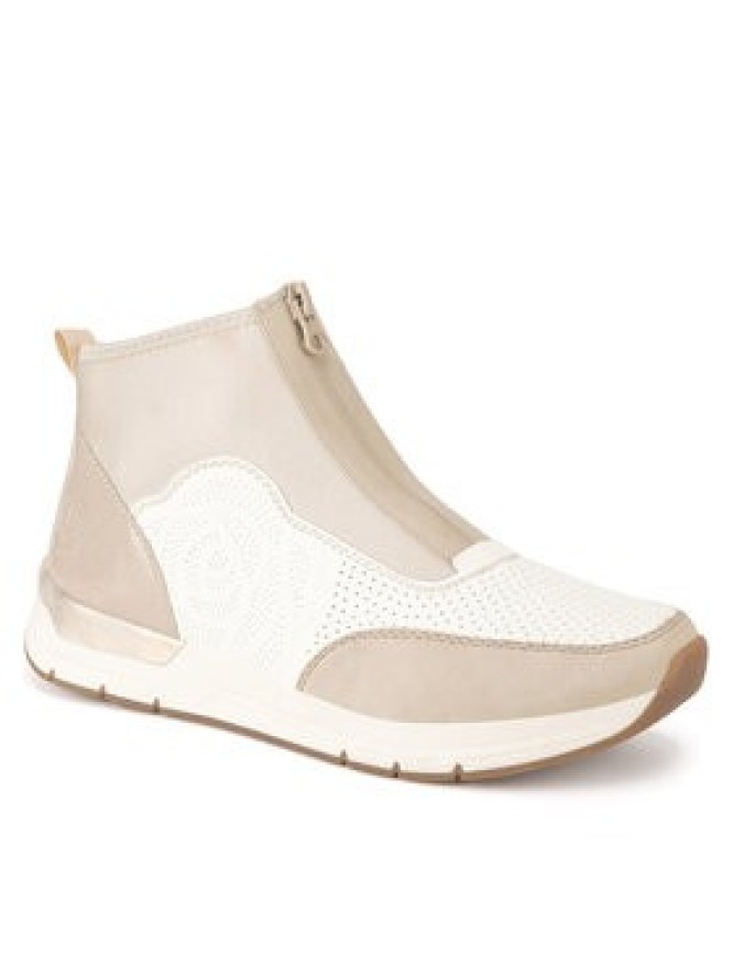 Rieker Sneakersy 58959-62 Beżowy