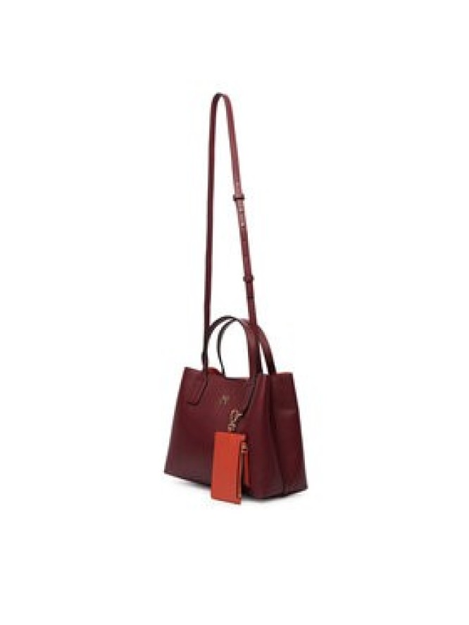 Tommy Hilfiger Torebka Th Icon Mini Satchel AW0AW18722 Bordowy