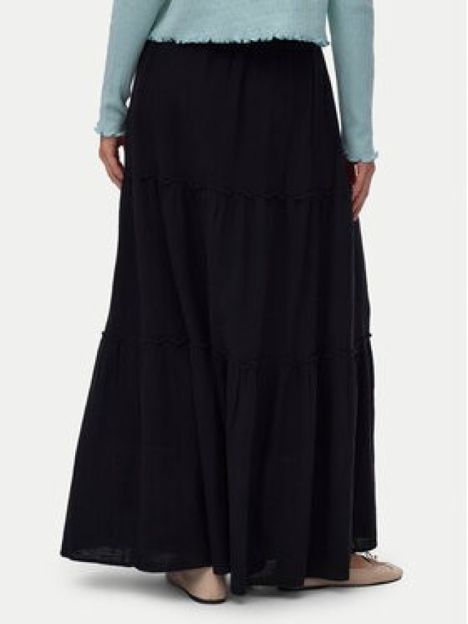 Vero Moda Spódnica maxi Keeley 10316487 Czarny Regular Fit