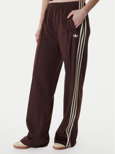 adidas Spodnie dresowe Firebird KG3706 Brązowy Loose Fit