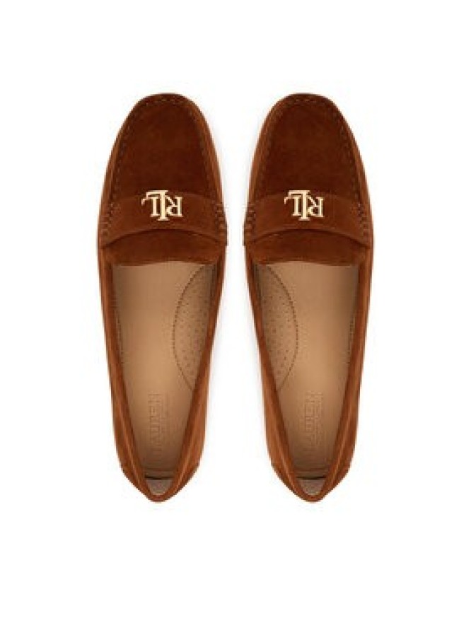 LAUREN RALPH LAUREN Mokasyny Barnsbury 802821629032 Brązowy