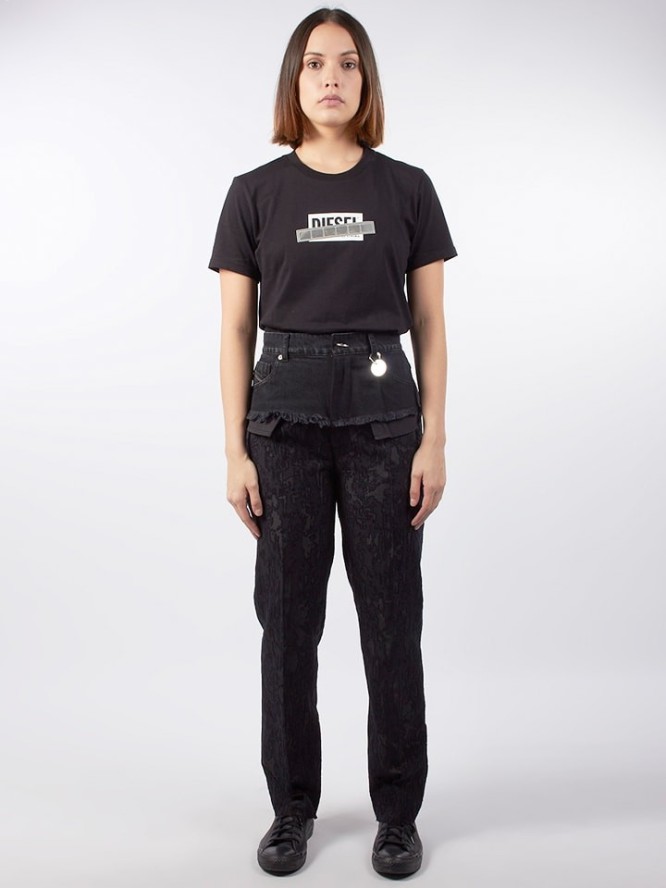 Diesel Clothes Dżinsy "Maru" - Regular fit - w kolorze czarnym rozmiar: W23/L32