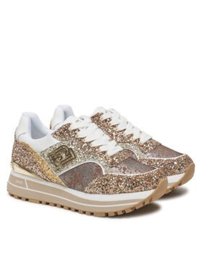 Liu Jo Sneakersy Maxi Wonder BA5015 TX007 Złoty