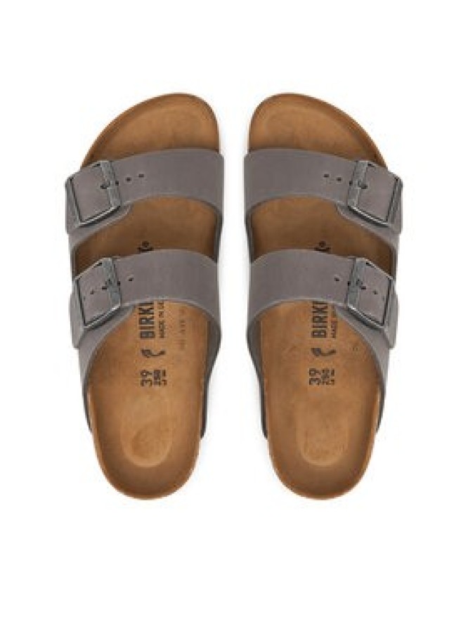 Birkenstock Klapki Arizona LEOI 1027026 Szary