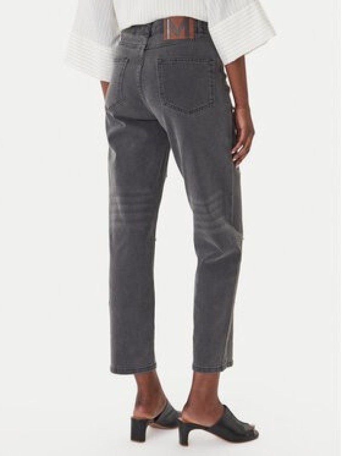 LOLA CASADEMUNT Jeansy MS2614016 Szary Straight Fit