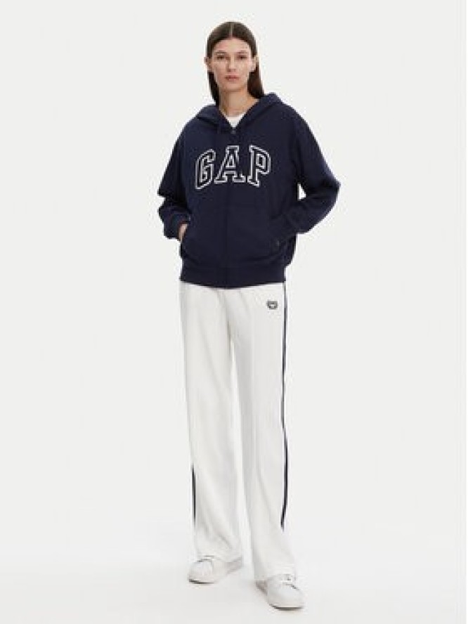 Gap Bluza 727433-03 Granatowy Relaxed Fit