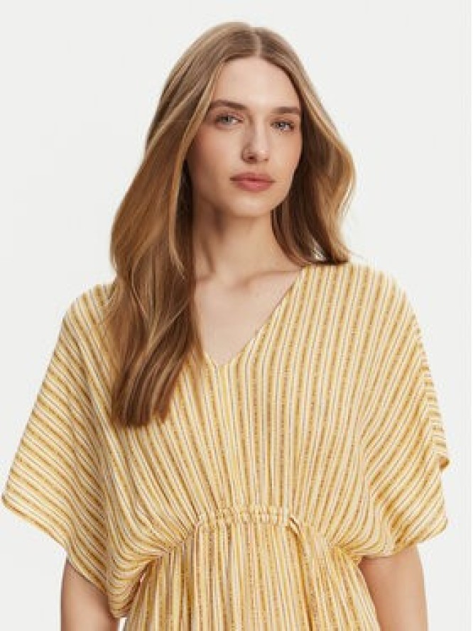 Roxy Sukienka letnia ERJWD03864 Żółty Regular Fit