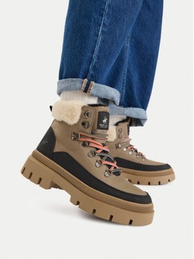 Beverly Hills Polo Club Trzewiki CEO-V12-1018 Brązowy