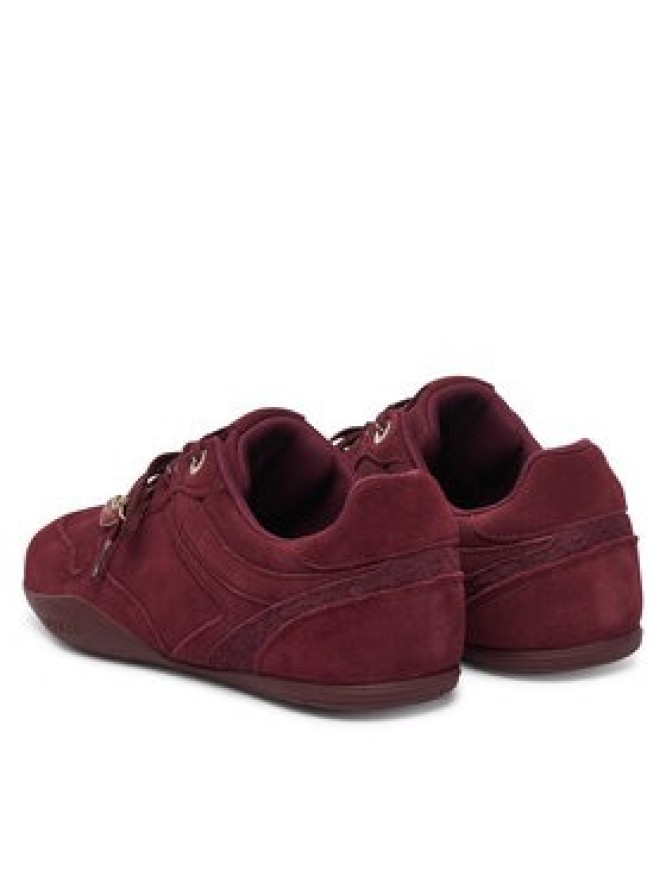 Guess Sneakersy FLFBE2 SUE12 Bordowy