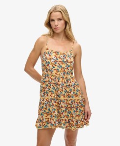 superdry Mini Beach Cami Dress – Krótka sukienka z wiskozy