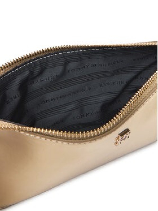 Tommy Hilfiger Torebka Th Icon Chain Shoulder Pouch Met AW0AW18219 Złoty