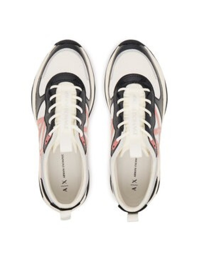 Armani Exchange Sneakersy XDX039 XV311 MZ287 Écru