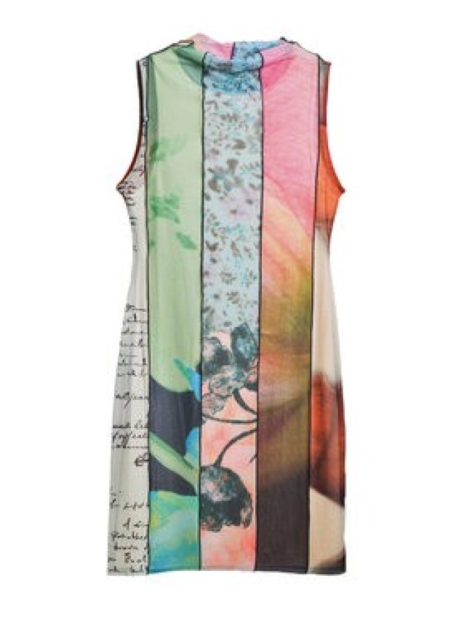 Desigual Sukienka codzienna St. Johns 25SWVK01 Kolorowy Slim Fit