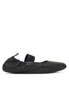 Calvin Klein Baleriny Ballet Sneaker Mj Lth HW0HW03308 Czarny