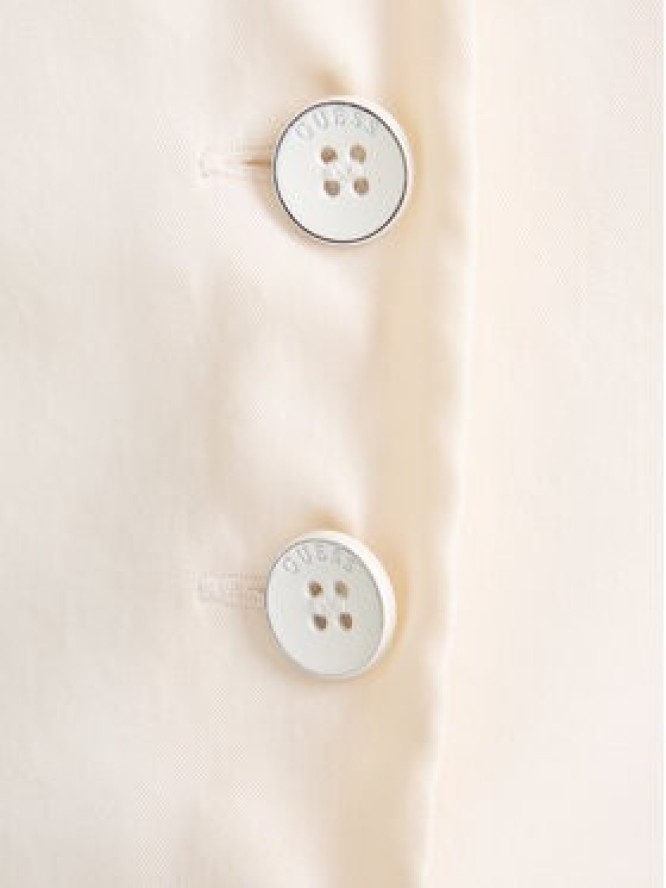 Guess Kamizelka W5YH51 WH5N2 Écru Regular Fit