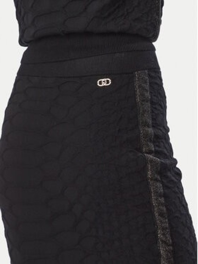Liu Jo Sport Spódnica ołówkowa TF6258 MS49I Czarny Slim Fit